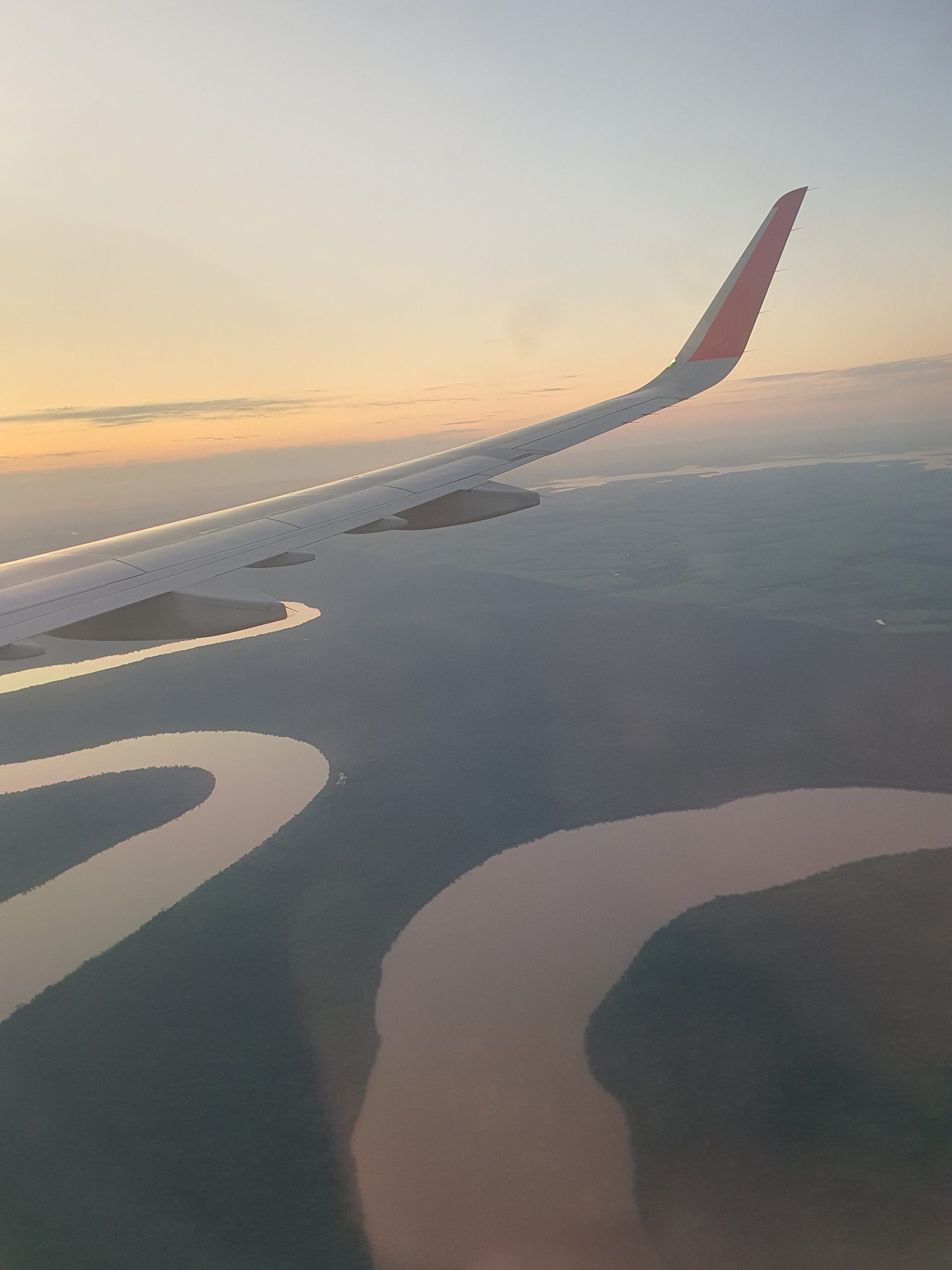 이과수 폭포 상공